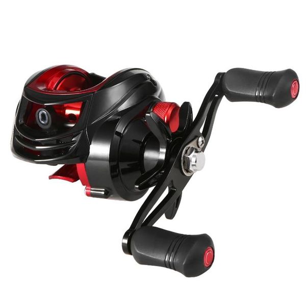 Carrete Baitcasting 18 1BB rodamientos de bolas pesca de alta velocidad 7 21 relación de engranajes sistema de freno magnético Baitcaster Reels168Q