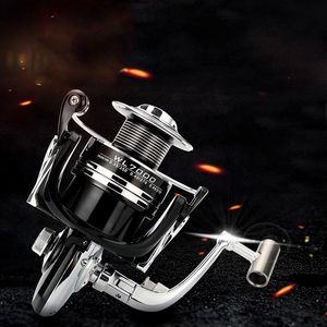 Baitcasting Reels 2021 Visserij Zoutwater Zwart Winter Metaal Modern design Travel Wedkarstwo Tackle