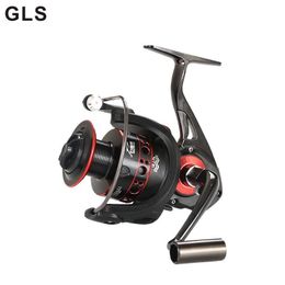 Baitcasting Reels 2021 GLS -merk SN -serie All Metal Feet Fishing Reel Sea Rod Wheel Long Cast Spinning