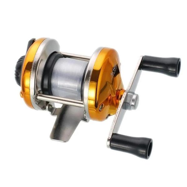 Carretes de Baitcasting 2021 RELO DE PESCA DE LA DERECHA IZQUIERDA 521 Rueda de fundición de cebo con carpa de freno magnético CARRETILHA PESCA2608762 Drop Deliv Dh0f7