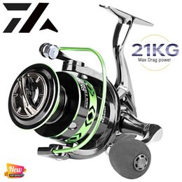 Baitcasting Reels 21KG Max Drag Alliage Moulinet De Pêche Engrenage En Zinc Bobine En Aluminium Métal Bras Pied Spinning Carpe Saltwater 230606