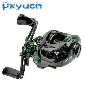 Baitcasting-Rollen Baitcasting-Rolle 7.2 1 Hochgeschwindigkeits-Angelrolle 8 kg Max. Bremskraft 111 BB Ultraleichtes Magnetbremsen Süßwasser-Salzwasser-Spulenrad 230505