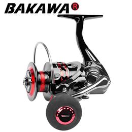 Moulinets Baitcasting BAKAWA Moulinet de pêche FS 2000-7000 Series 10kg Max Drag 5.2 1 Bobine en métal à grande vitesse Spinning FreshwaterSaltwater Carp Wheel 221025