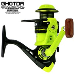 Baitcasting Rollen Gda Stong Power Visserij-reel 2000 3000 4000 5000 6000 7000 Spinning Meer Stabiele Zoetwatervissen Pesca 230606