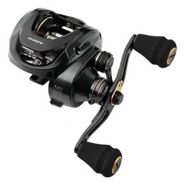 JOHNCOO ARES Moulinet Baitcasting Cadre en aluminium Moulinet de pêche en eau salée 6.3 1 Rapport de démultiplication 12 kg Max Drag Low Profile Baitcast Reel 230608