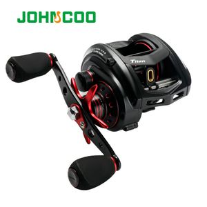 Baitcasting Reels Johncoo Fishing Reel Mt200 Bait Casting Reel Big Game 13kg Max Drag Jigging Fishing Reel 111 BB 7.1 1 Baitcasting Reel 230331