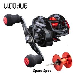 Baitcasting Reels LINNHUE Baitcasting Reel 6.3/7.2 1 8KG Max Drag Fishing Reel For Bass in ocean environment 48 Hours Reel Fishing Accessories 230627