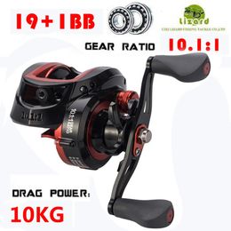 Moulinets Baitcasting LIZARD 191BB 10.1 1 10kg Max Darg moulinet à profil bas coulée d'appâts Moulinet de pêche Baitcasting Moulinets de pêche Carretilha de pesca 230619