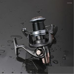 Baitcasting Reels Lizard9000 Coupe de fil tout en métal Roulette longue distance Roue de pêche Moulinet de pêche HQ Drop Livraison Sports de plein air Dhkl6