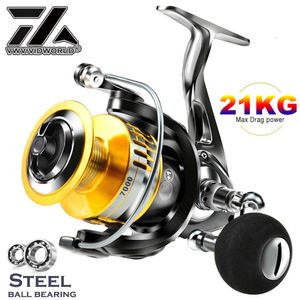 Baitcasting Reels Metal Freshwater And Seawater Dual Use Fishing Reel Big Pulling Drag Spinning Durable Carp Saltwater 230606