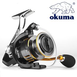 Moulinets Baitcasting Okuma Baoxiong Bateau de pêche tout en métal 10KG Force de freinage Gapless Roue tournante Sea Pole Remote Casting 1000 7000 230613