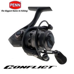 Moulinets Baitcasting Original PENN CONFLICT CFT 2000 8000 Full Metal Fishing Spinning 7 1BB HT 100 Sea Reel Eau douce Salée 230613