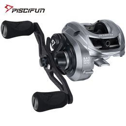 Baitcasting Reels Piscifun -legering M Metalen haspel 10kg 22 kg Max