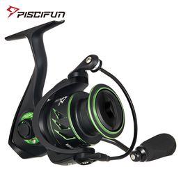 Baitcasting Reels Piscifun Viper X Spinning Fishing Reel 4 15kg Max Drag 5 2 1 6 2 1 Hoge snelheid 10 1BB Glad en snel Ultra Light 230508