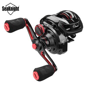 Baitcasting Rollen SeaKnight Merk SLARDAR Serie 7.0 1 8.0 Visserij-reel 190g Magnetisch Remsysteem Koolstofvezel Slepen 18LB Messing Gear 230613