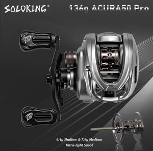 Baitcasting Reels SOLOKING Acura Fishing 136g Ultra Light BFS Reel 7.1 8.1 Overbrengingsverhouding 11 1BB 4KG Power Baitcaster 230613