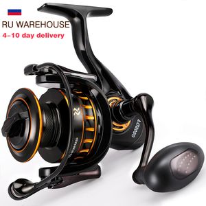 Sougayilang Spinning Reels 1000-5000 Series, 10kg Max Drag Baitcasting Reels, Freshwater Saltwater Fishing Reels for Carp Feeder Tackle