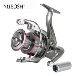 Baitcasting Reels YUBOSHI Marque YO1000-12000 Spinning Reel 5.2 1 5-12KG Max Drag Metal Spool Bouton en métal Spinning Fishing Reel Fishing Wheel 230608