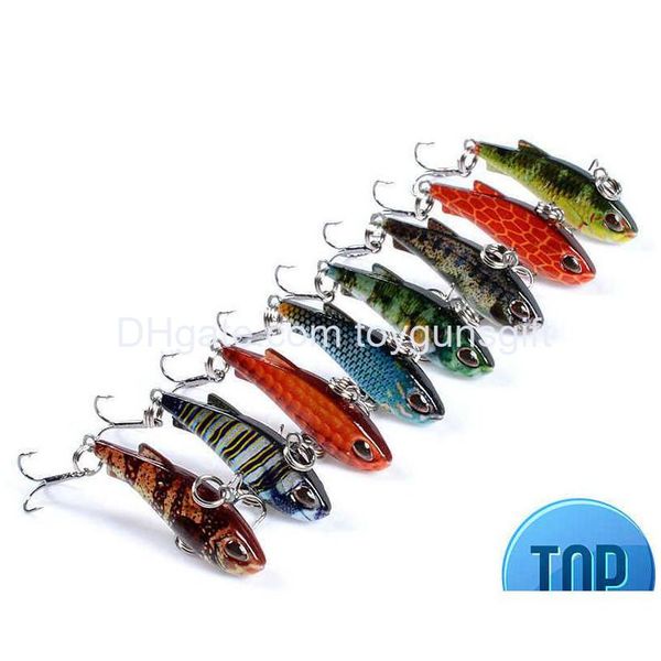 Appâts leurres 1 pcs 42 mm 4,2 g de pêche à la pêche à la truite mini minnow wobbler tackle fraîche couleuse artificielle à appâts durs artificiel délivrer dh8d1