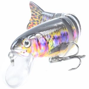 Appâts Leurres 110MM 173G Coulant 8 Segments Multi Jointed Swimbait Minnow Fishing Pour Mandarin Fish Pike Bass In Sea Lakes River Pond 230530
