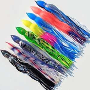 Baits Lures 16-delige set ter vervanging van octopus-technieken die worden gebruikt voor streamer-aasglijbaan zacht octopus-aastuigage visaas marlijn tonijn en Pakula-visspellen 230720