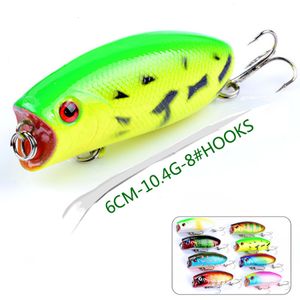 Baits lokt 1 stcs crankbait vissen drijvende topwater popper pesca hard aas kunstmatige wobblers voor snoekkarpertrolling tackle 230530