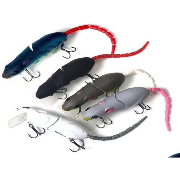 Cebos Señuelos Ojos 3D Ratón Suave Pesca 155G 155 Cm Crankbait Flotante Cebo Artificial Aparejos De Pesca Todo Para Peces 2967094 Drop Del Dhade