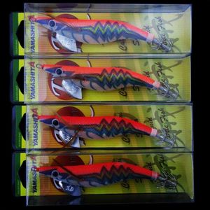 Appâts Leurres 4X 3.5 YAMASHITA SQUID JIGS Glow in Dark Rattle Squid JIgs Squid Egi Shrimp jig 230619