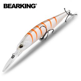 Aas Kunstaas BEARKING 10cm 16g super magneet gewicht systeem lange casting model vissen lokt harde aas kwaliteit wobblers minnow 230911