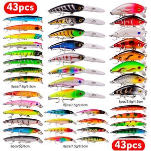 Aas Kunstaas Set Hard Aas Mini Minnow Drijvende Schommel Crankbait Crazy Wobblers Kunstmatige Bionische Crank 221111 Drop Deliver Dhyht