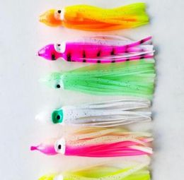 BAITS LURS Sports de pêche à l'extérieur Lure Lure Squid Squid Octopus Skirt Rigs Sabiki 9cm Longueur Crochets ou livraison de chute de sac de plate-forme 2021 L9NY35181081