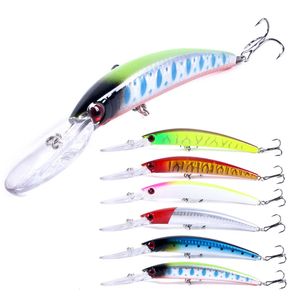 Aas Kunstaas HENGJIA 1pcs 15cm 15g Diep Duiken Jerkbait Kunstmatig Hard Aas Vissen Wobblers Minnow Lokken voor Bass Pike Karper Visgerei 230911