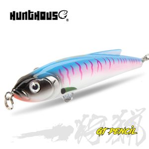 Baits lokt Hunthouse GT Pencil Fishing Lure 140 mm 70 g trolling zout water zinken stickbait wobbler kunstmatige forel tonijn casting zeebass 230516