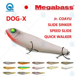 Aas Kunstaas JAPAN Megabass DOG-X Jr. COAYU SPEED SLIDE QUICK WALKER Bovenwater Potlood Aas Drijvend VISSEN Kunstaas Vast Aas Zee Zoetwater 230619