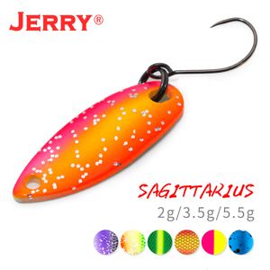 Baits lokt Jerry Stream Area forel Repels Kleine lichtgewicht spinners hoogwaardige visserij Lures Single Hooks Hard Lures 230812