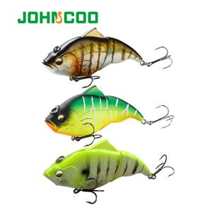 Cebos Señuelos JOHNCOO 3 piezas Señuelo de pesca que se hunde Flotante Wobbler SwimShad Glide Baits VIB Vibration Bait Pike Trucha Muskie Bass Fishing 230403