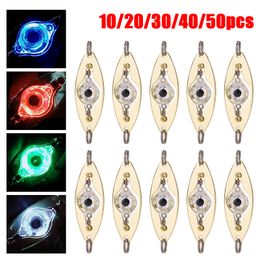 Baits Lures Letoyo 1050pcs trekken vis Mini Led Licht Vis Lure Oogvorm Lamp Lumineuze inktvis Aas Deep Druppel onderwatergereedschap 230307