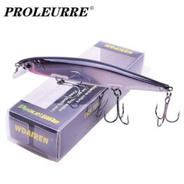 Appâts Leurres Proleurre leurres de pêche 11 cm 13.8g coulant méné Wobblers appâts artificiels en plastique avec crochet pour bar brochet carpe Swimbait Tackle 230927