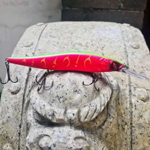 Appâts Leurres SEALURER Minnow Leurre De Pêche 11.5cm / 16g Flottant Artificiel Dur Appât Bass Wobblers Crankbait Pike Treble Hooks Tackle HKD230710