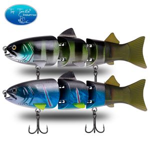 Aas Lokt Sow Sinking Vissen Lokken Swimbait 215mm 155g Hoge Kwaliteit jointed Aas CF LOKKEN Segmenten Bass Grote lokken Voor Pike 230727