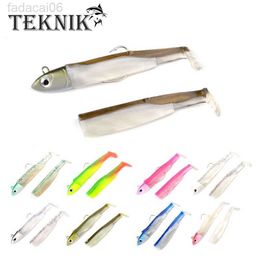 Aas Kunstaas TEKNIK Black Minnow Jig Head Kunstaas Aas Zacht Snoek Kunstaas Bass Fishing Shad Zacht Aas Bootcode Black Minnow Fishing HKD230710