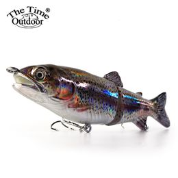 Appâts Leurres Thetime 2366g Multi Jointed Swimbait Crankbait Pour Big Game Sea Fishing Sink Wobbler Lure Trolling Swimbaits 3X Hook Cod Lure 230608