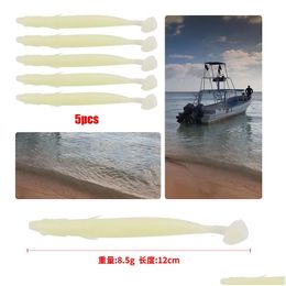 BAITS LURS TOP Quality 33PCSSet 28pcs Plastique Fishage Soft Fishing Bait5pc