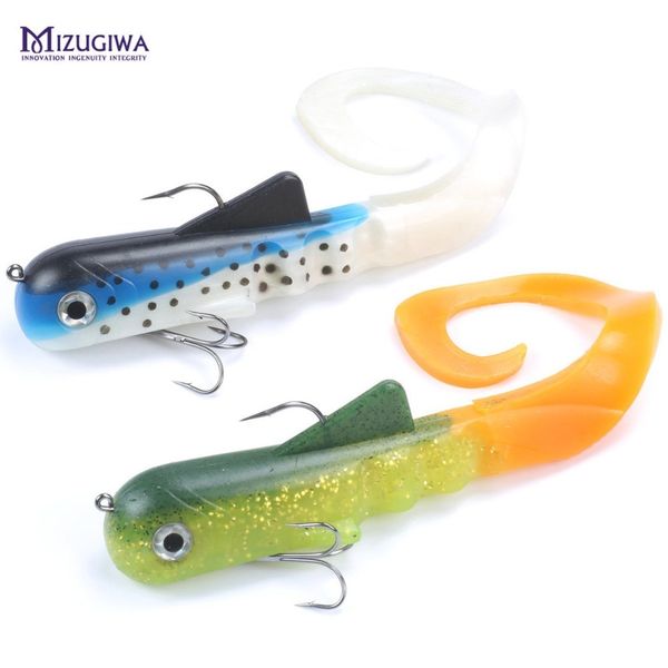 Cebos Señuelos Unicorn Dawg Pike Musky Juego de pesca Señuelo de plástico blando 12 