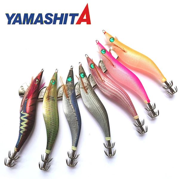 Appâts Leurres YAMASHITA EGI SUTTE Calmar Jigs Crochet Bois Crevettes Leurre De Pêche pour Mer Seiche Poulpe Japon Wobblers Appât 231202