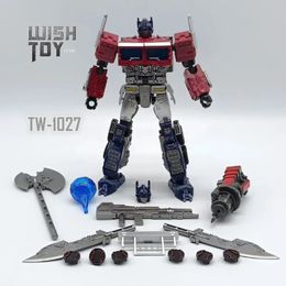 BAIWEI Transformation TW1027 TW-1027 TW1027B OP Commander Studio série film Version KO SS figurine Robot jouets 240130