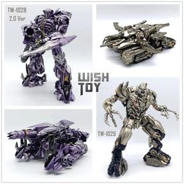 Baiwei Transformation TW1028 TW-1028 Shockwave 2.0 VR TW1029 MEGATANK FIGM STUDIO SÉRIO KO SS56 SS13 Action Figure Robot Toys 240408