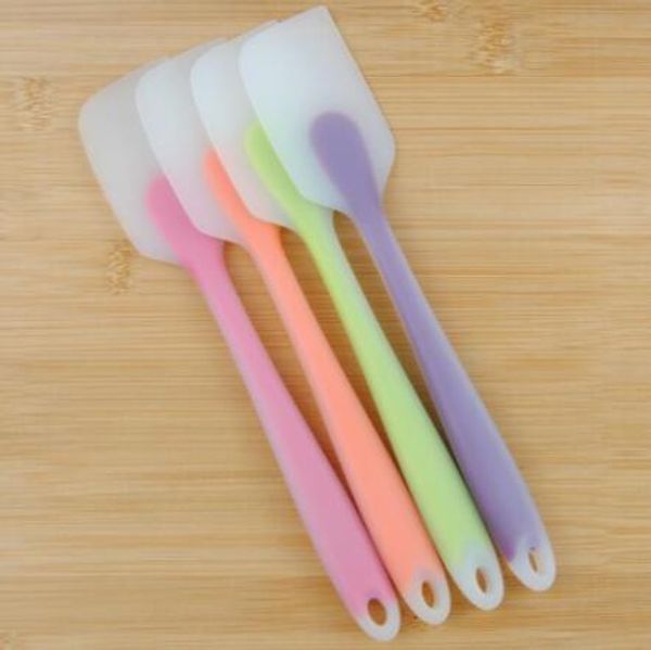 cuisson gadget silicone cuisine outil 21 cm Doux Sans Soudure Spatule Beurre Crème Grattoir Brosse Baking Maker Vente Chaude Livraison Gratuite