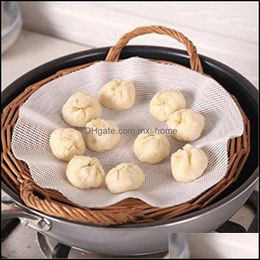 Bakware keuken, eetbar huis tuinolid kleur ronde sile eco-vriendelijk stoomboot kussen gestoomd bun brood huishouden huishoudelijke dumplings mat ro