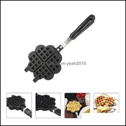 Bakware keuken, eet bar home tuinwaffle pancake maker keuken non-stick cake mold bakgereedschap mods drop levering 2021 6y1vz